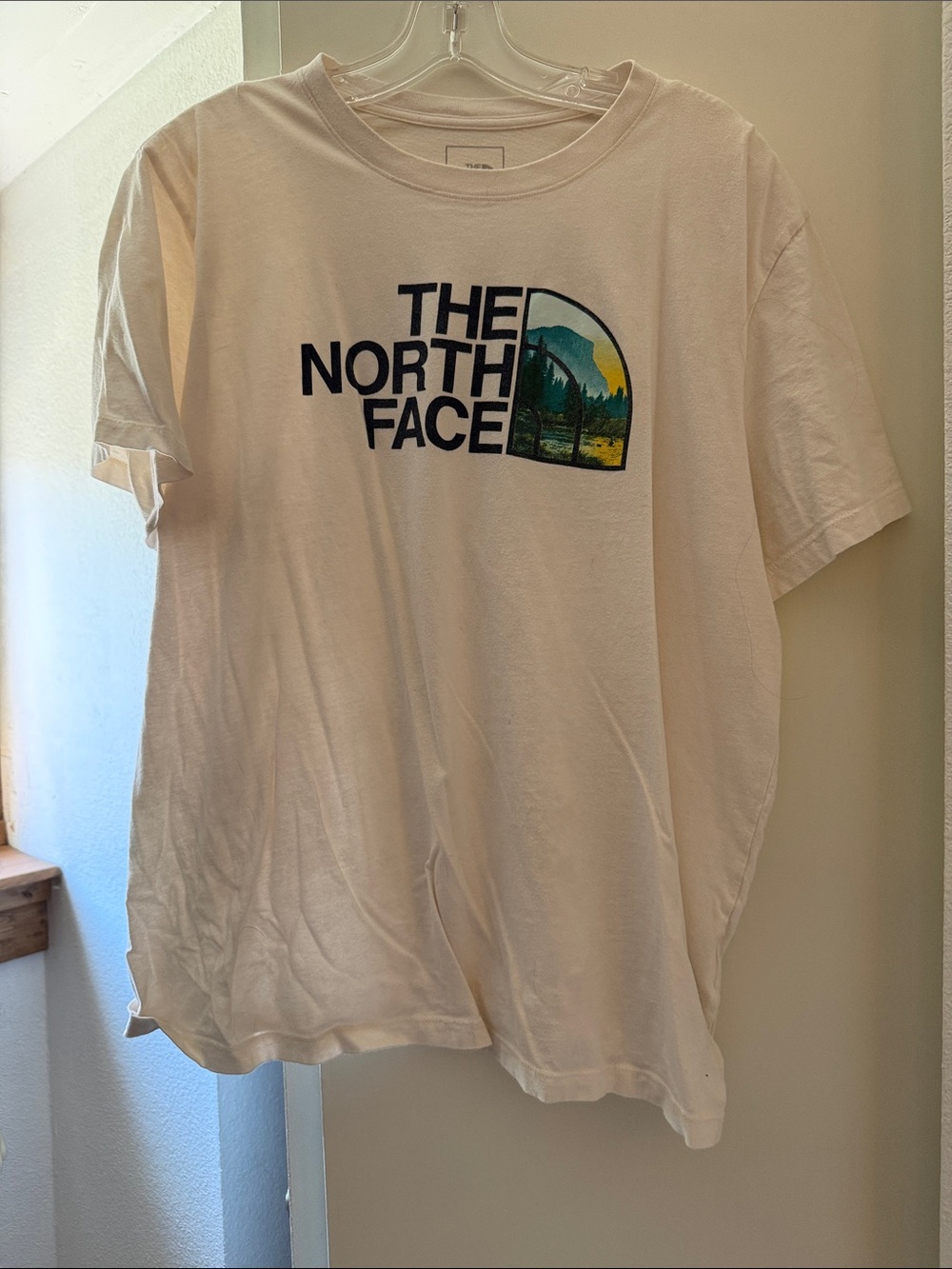 The North Face White Graphic Short Sleeve Tee